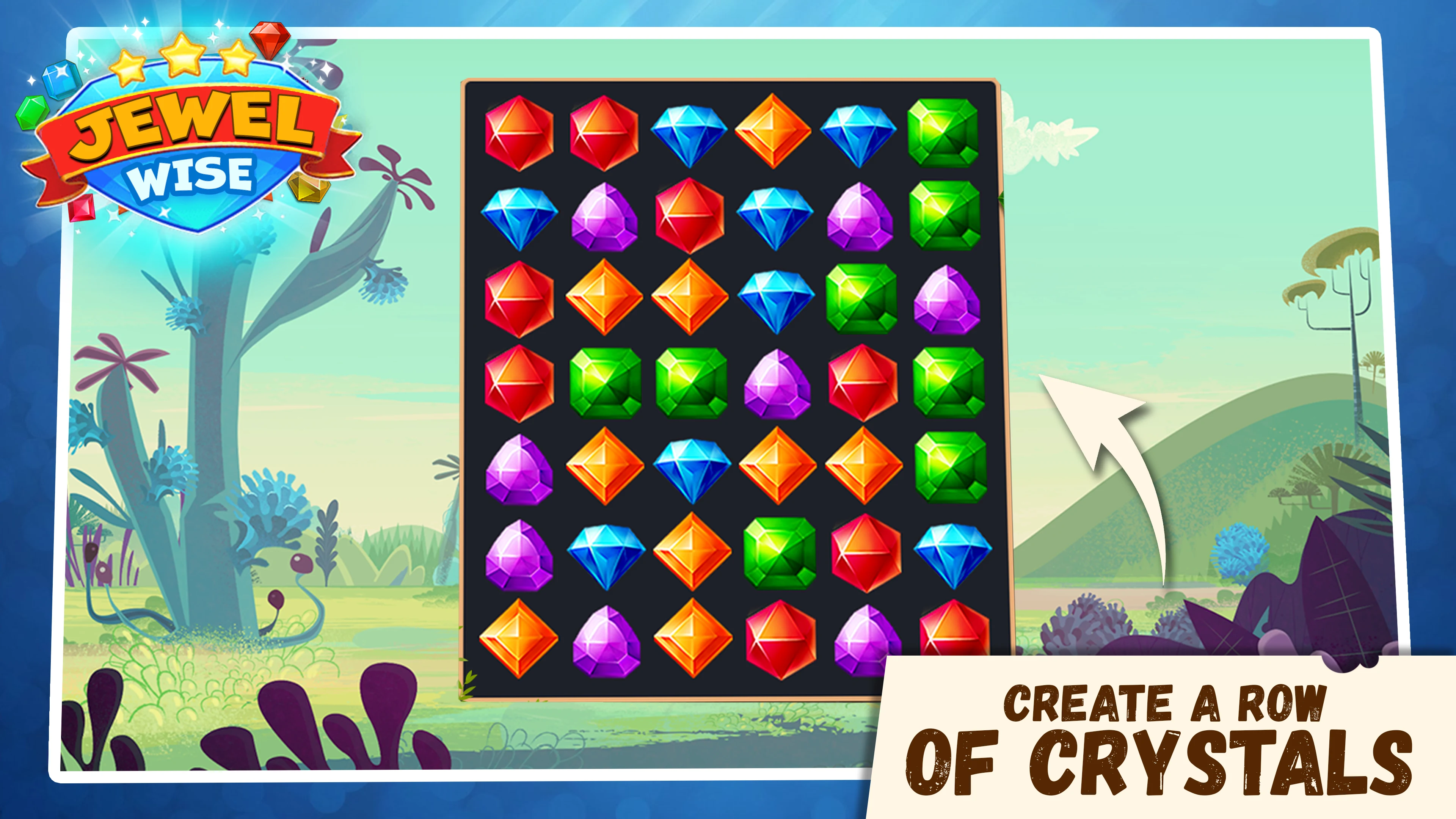 Jewel Wise - Match 3 Game screenshot